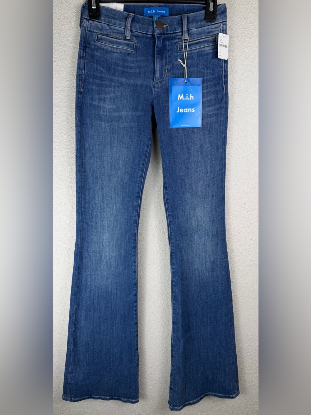 MiH Jeans Marrakesh Womens 25 High Rise Kick Flare Blue Denim NWT $235